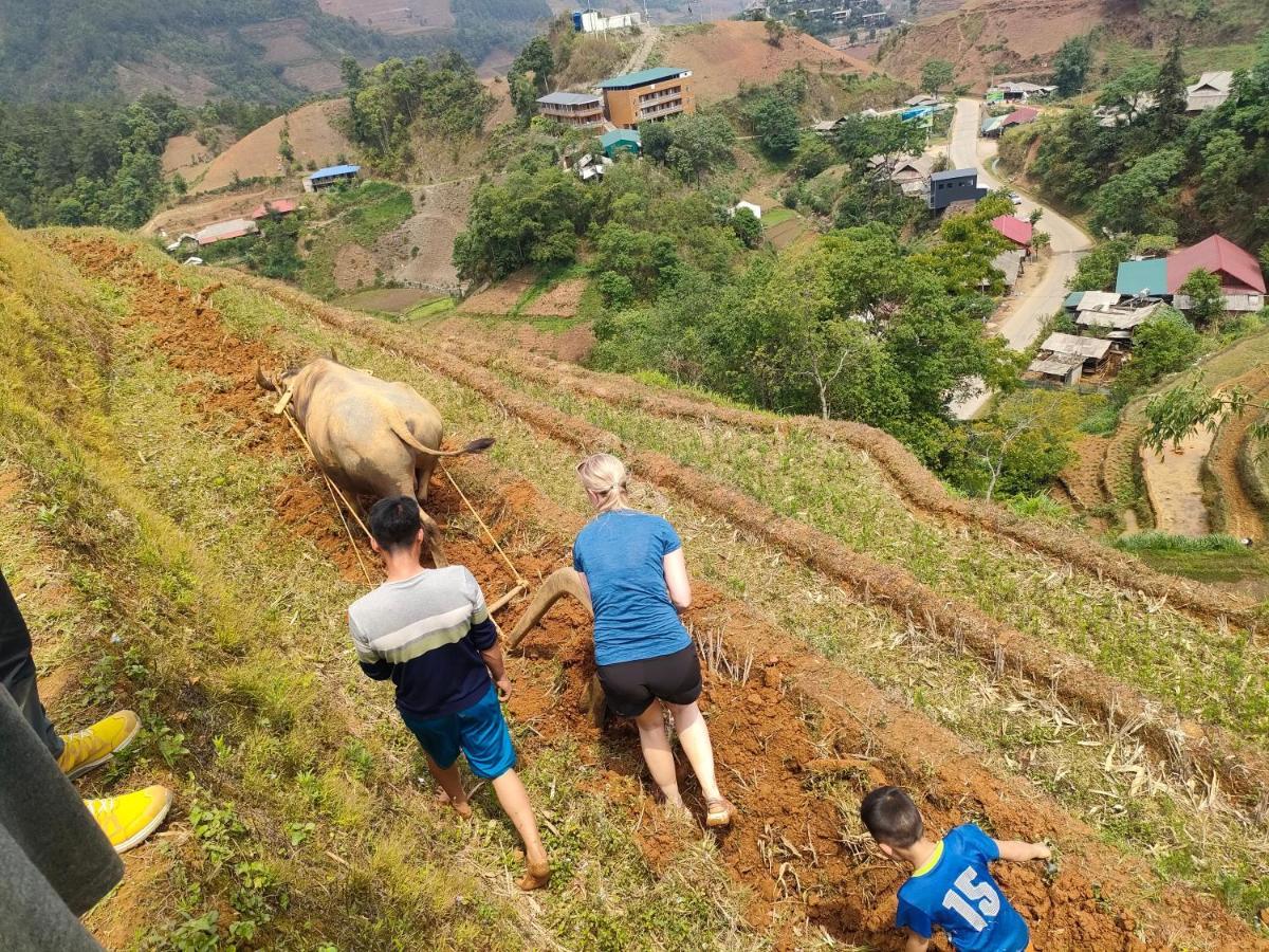Indigenous Homestay- Trek- Food- Bus Mu Cang Chai Zewnętrze zdjęcie