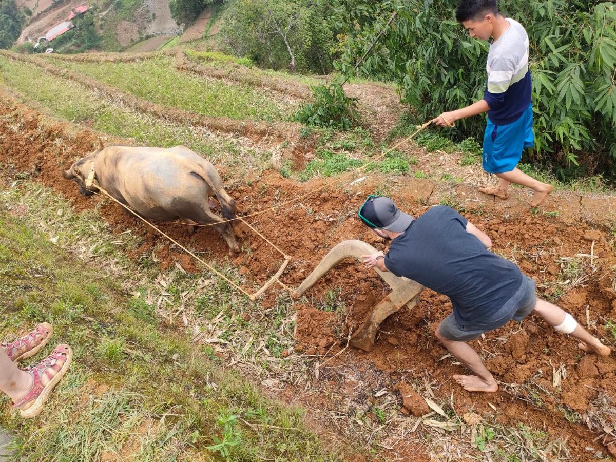 Indigenous Homestay- Trek- Food- Bus Mu Cang Chai Zewnętrze zdjęcie