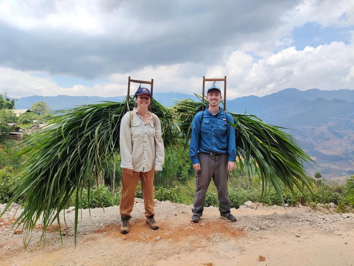 Indigenous Homestay- Trek- Food- Bus Mu Cang Chai Zewnętrze zdjęcie