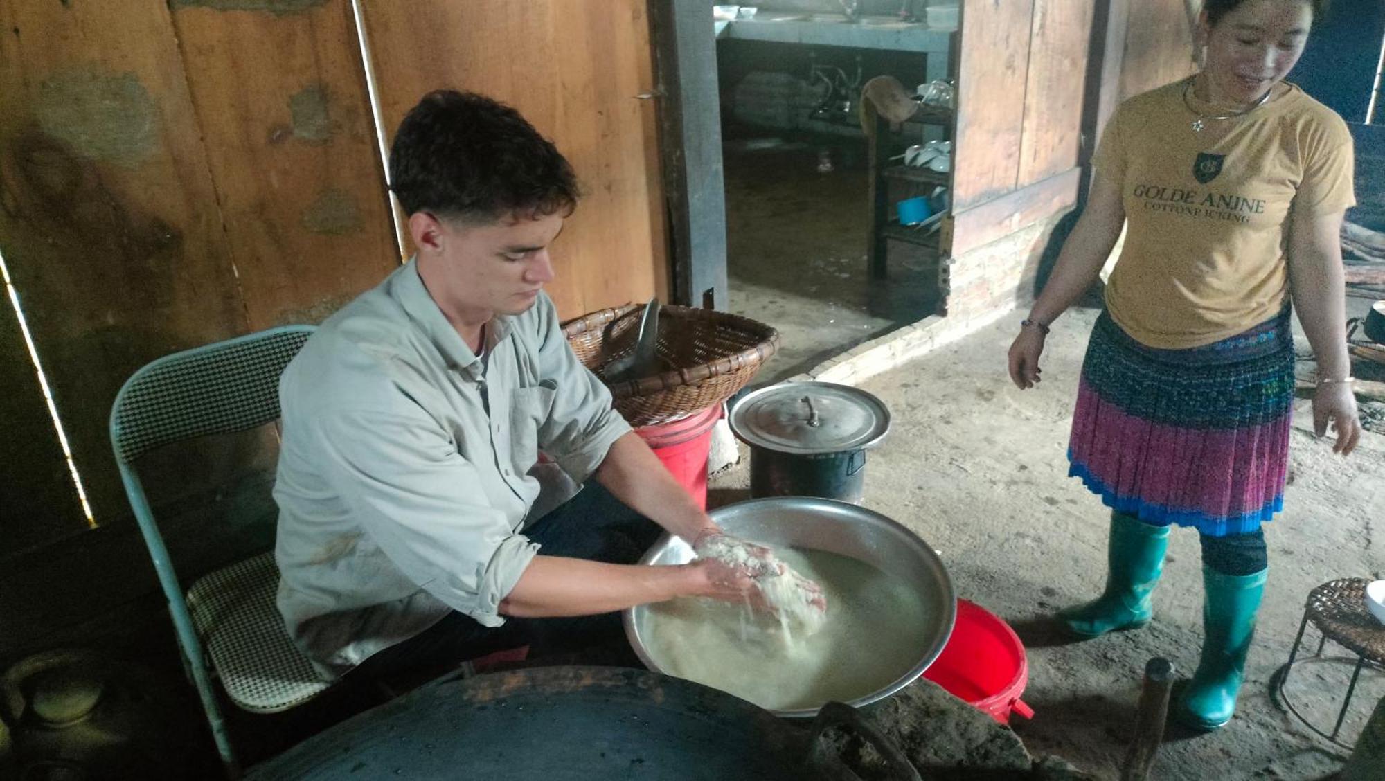 Indigenous Homestay- Trek- Food- Bus Mu Cang Chai Zewnętrze zdjęcie