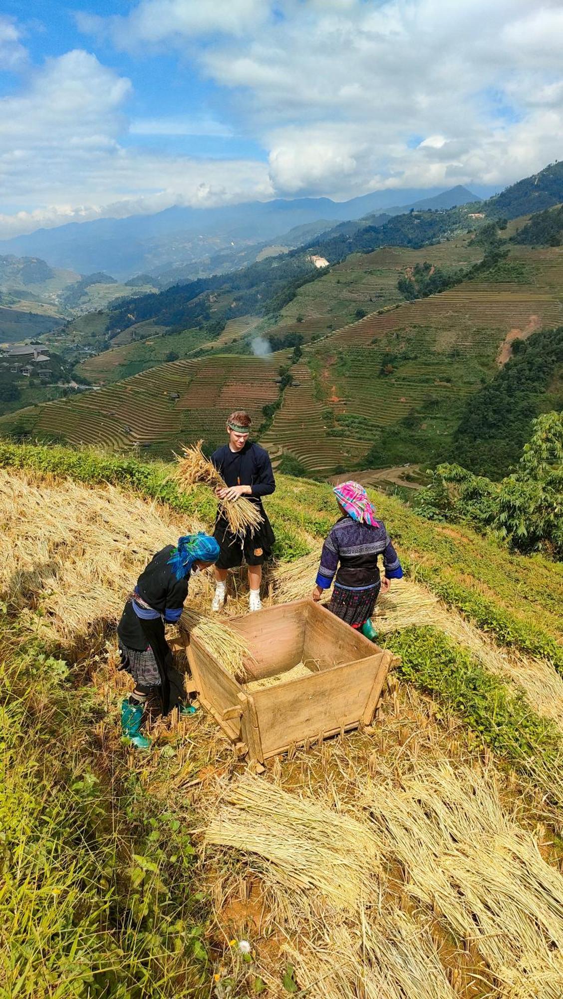 Indigenous Homestay- Trek- Food- Bus Mu Cang Chai Zewnętrze zdjęcie
